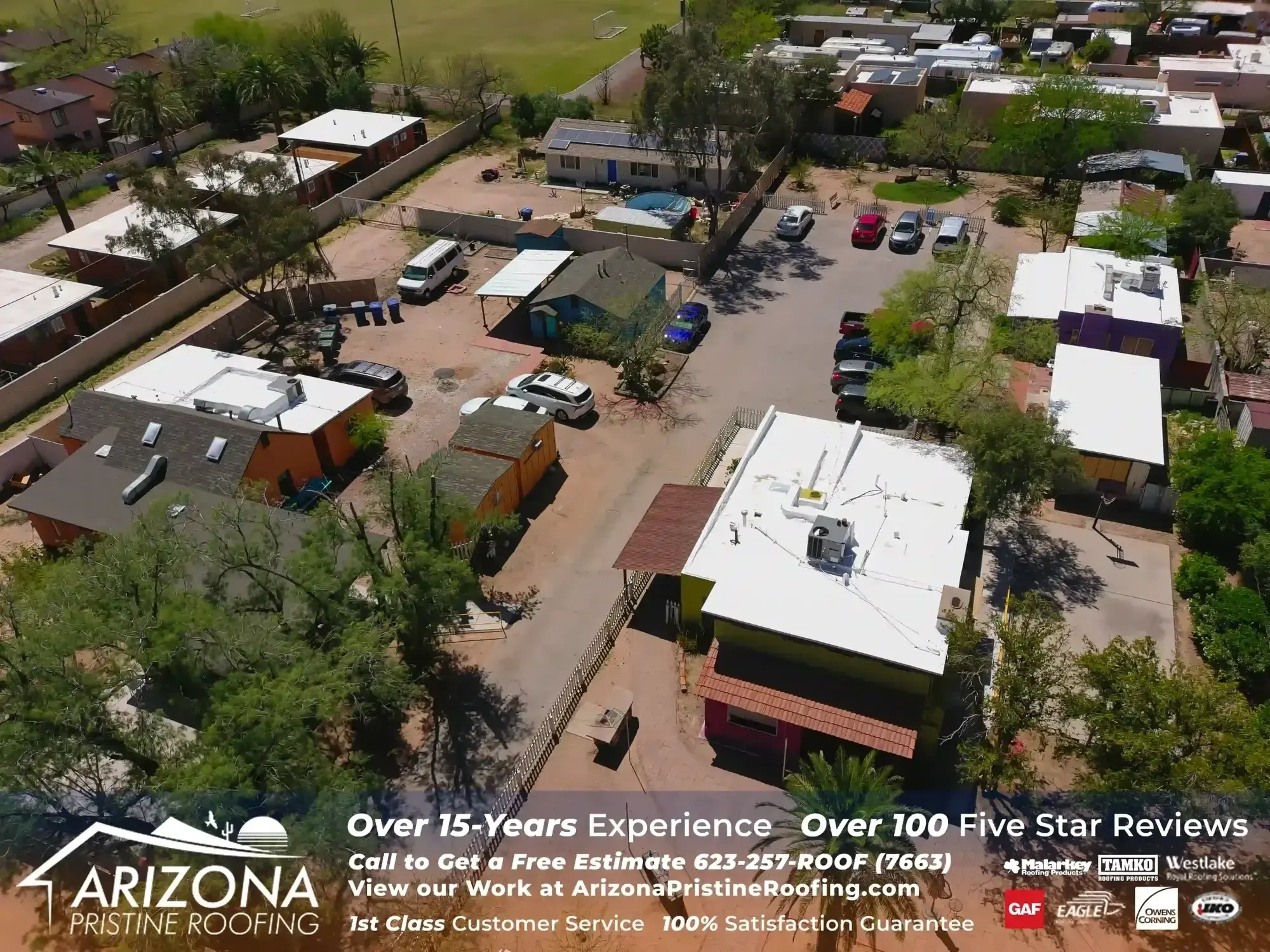 Foam Roofing (Spray Polyurethane Foam) project 9